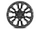 Fuel Wheels Flame Blackout 8-Lug Wheel; 20x9; 20mm Offset (11-14 Sierra 2500 HD)