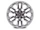 Fuel Wheels Flame Platinum 8-Lug Wheel; 20x10; -18mm Offset (11-14 Sierra 2500 HD)