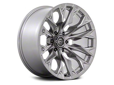 Fuel Wheels Flame Platinum 8-Lug Wheel; 20x9; 1mm Offset (11-14 Sierra 2500 HD)