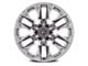 Fuel Wheels Flame Platinum 8-Lug Wheel; 20x9; 1mm Offset (11-14 Sierra 2500 HD)