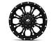 Fuel Wheels Krank Matte Black Milled 8-Lug Wheel; 20x9; 20mm Offset (11-14 Sierra 2500 HD)