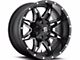 Fuel Wheels Lethal Matte Black Milled 8-Lug Wheel; 20x9; 20mm Offset (11-14 Sierra 2500 HD)