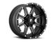 Fuel Wheels Maverick Matte Black Milled 8-Lug Wheel; 18x9; 1mm Offset (11-14 Sierra 2500 HD)