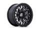 Fuel Wheels Rincon Gloss Black Milled 8-Lug Wheel; 17x9; 20mm Offset (11-14 Sierra 2500 HD)