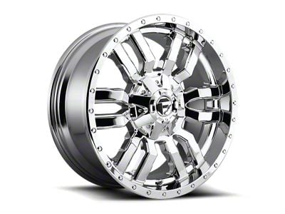 Fuel Wheels Sledge Chrome 8-Lug Wheel; 20x9; 20mm Offset (11-14 Sierra 2500 HD)