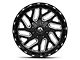 Fuel Wheels Triton Gloss Black Milled 8-Lug Wheel; 20x9; 20mm Offset (11-14 Sierra 2500 HD)