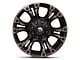 Fuel Wheels Vapor Matte Black Double Dark Tint 8-Lug Wheel; 18x9; 20mm Offset (11-14 Sierra 2500 HD)