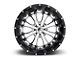 Fuel Wheels Assault Chrome with Gloss Black Lip 8-Lug Wheel; 20x10; -18mm Offset (11-14 Sierra 3500 HD SRW)