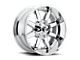 Fuel Wheels Maverick Chrome 8-Lug Wheel; 20x9; 1mm Offset (11-14 Sierra 3500 HD SRW)