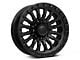 Fuel Wheels Rincon Matte Black with Gloss Black Lip 8-Lug Wheel; 20x9; 1mm Offset (11-14 Sierra 3500 HD SRW)