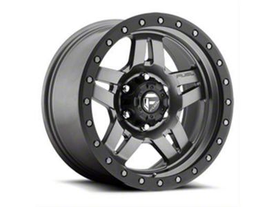 Fuel Wheels Anza Matte Gunmetal 6-Lug Wheel; 20x9; 19mm Offset (07-13 Silverado 1500)