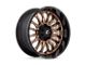 Fuel Wheels Arc Platinum Bronze with Black Lip 6-Lug Wheel; 22x10; -18mm Offset (07-13 Silverado 1500)