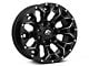 Fuel Wheels Assault Gloss Black Milled 6-Lug Wheel; 20x9; 19mm Offset (07-13 Silverado 1500)