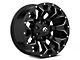 Fuel Wheels Assault Gloss Black Milled 6-Lug Wheel; 20x9; 19mm Offset (07-13 Silverado 1500)