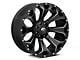 Fuel Wheels Assault Matte Black Milled 6-Lug Wheel; 18x9; 19mm Offset (07-13 Silverado 1500)