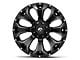 Fuel Wheels Assault Matte Black Milled 6-Lug Wheel; 18x9; 19mm Offset (07-13 Silverado 1500)