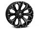 Fuel Wheels Assault Matte Black Milled 6-Lug Wheel; 18x9; 19mm Offset (07-13 Silverado 1500)