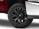 Fuel Wheels Assault Matte Black Milled 6-Lug Wheel; 22x10; -22mm Offset (07-13 Silverado 1500)