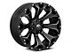 Fuel Wheels Assault Matte Black Milled 6-Lug Wheel; 22x10; -22mm Offset (07-13 Silverado 1500)