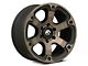 Fuel Wheels Beast Matte Black Double Dark Tint 6-Lug Wheel; 18x9; 19mm Offset (07-13 Silverado 1500)