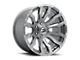 Fuel Wheels Blitz Brushed Gunmetal 6-Lug Wheel; 18x9; 1mm Offset (07-13 Silverado 1500)