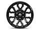 Fuel Wheels Blitz Gloss Black Milled 6-Lug Wheel; 20x9; 20mm Offset (07-13 Silverado 1500)