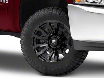Fuel Wheels Blitz Gloss Black 6-Lug Wheel; 18x9; 20mm Offset (07-13 Silverado 1500)