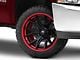 Fuel Wheels Fusion Forged Catalyst Matte Black with Candy Red Lip 6-Lug Wheel; 22x10; -18mm Offset (07-13 Silverado 1500)