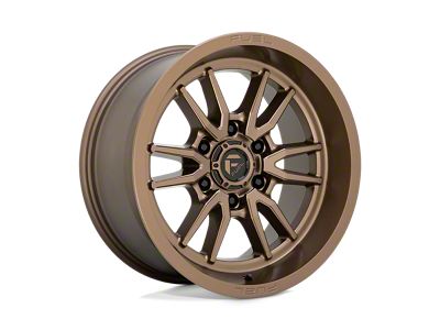 Fuel Wheels Clash Bronze 6-Lug Wheel; 20x9; 1mm Offset (07-13 Silverado 1500)