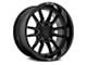 Fuel Wheels Clash Gloss Black 6-Lug Wheel; 20x9; 1mm Offset (07-13 Silverado 1500)