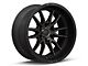 Fuel Wheels Clash Matte Black Double Dark Tint 6-Lug Wheel; 17x9; -12mm Offset (07-13 Silverado 1500)