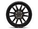 Fuel Wheels Clash Matte Black Double Dark Tint 6-Lug Wheel; 18x9; 1mm Offset (07-13 Silverado 1500)