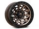 Fuel Wheels Covert Matte Bronze with Black Bead Ring 6-Lug Wheel; 17x9; 1mm Offset (07-13 Silverado 1500)