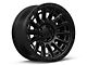 Fuel Wheels Cycle Blackout 6-Lug Wheel; 17x8.5; 25mm Offset (07-13 Silverado 1500)