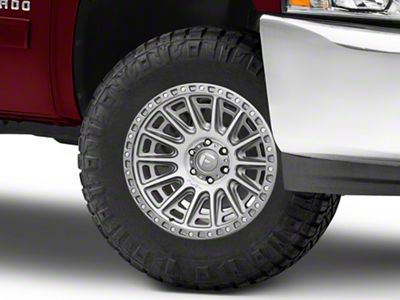 Fuel Wheels Cycle Platinum 6-Lug Wheel; 17x9; -12mm Offset (07-13 Silverado 1500)