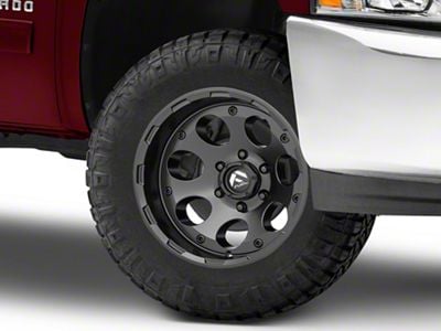 Fuel Wheels Enduro Matte Black 6-Lug Wheel; 18x9; 1mm Offset (07-13 Silverado 1500)