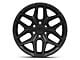 Fuel Wheels Flux Blackout 6-Lug Wheel; 18x9; 30mm Offset (07-13 Silverado 1500)