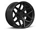 Fuel Wheels Flux Blackout 6-Lug Wheel; 20x10; -18mm Offset (07-13 Silverado 1500)