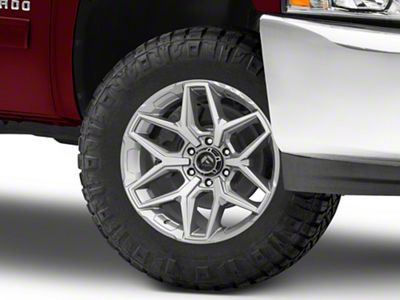 Fuel Wheels Flux Platinum 6-Lug Wheel; 18x9; 20mm Offset (07-13 Silverado 1500)