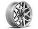 Fuel Wheels Flux Platinum 6-Lug Wheel; 18x9; 20mm Offset (07-13 Silverado 1500)