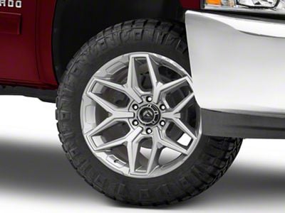 Fuel Wheels Flux Platinum 6-Lug Wheel; 20x10; -18mm Offset (07-13 Silverado 1500)