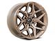 Fuel Wheels Flux Platinum Bronze 6-Lug Wheel; 20x9; 1mm Offset (07-13 Silverado 1500)