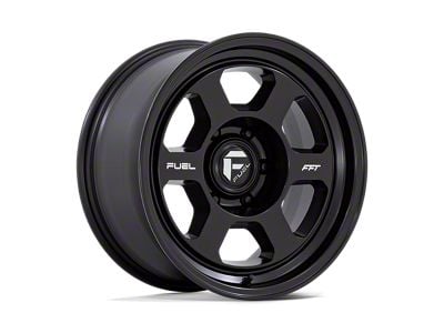 Fuel Wheels Hype Matte Black 6-Lug Wheel; 18x8.5; -10mm Offset (07-13 Silverado 1500)