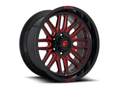 Fuel Wheels Ignite Gloss Black Red Tinted 6-Lug Wheel; 20x9; 19mm Offset (07-13 Silverado 1500)
