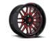 Fuel Wheels Ignite Gloss Black Red Tinted 6-Lug Wheel; 20x9; 19mm Offset (07-13 Silverado 1500)