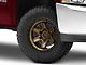 Fuel Wheels Kicker Matte Bronze with Black Bead Ring 6-Lug Wheel; 17x9; -12mm Offset (07-13 Silverado 1500)