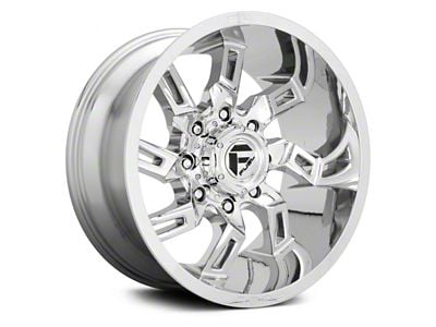 Fuel Wheels Lockdown Chrome 6-Lug Wheel; 20x10; -18mm Offset (07-13 Silverado 1500)