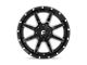 Fuel Wheels Maverick Gloss Black Milled 6-Lug Wheel; 22x10; -24mm Offset (07-13 Silverado 1500)