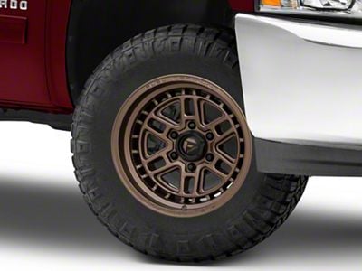 Fuel Wheels Nitro Matte Bronze 6-Lug Wheel; 17x9; -12mm Offset (07-13 Silverado 1500)