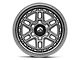 Fuel Wheels Nitro Matte Gunmetal 6-Lug Wheel; 17x9; -12mm Offset (07-13 Silverado 1500)